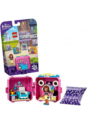 LEGO Friends Olivia's Gaming Cube 41667 Building Kit; Gaming Toy Friends Olivia; Makes a Great Gift for Creative Kids Who Love Mini-Doll Toys; New 2021 (64 Pieces)