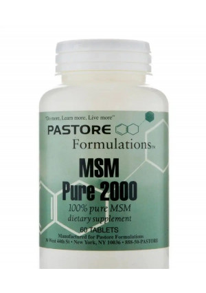 Pastore Formulations MSM Pure 2000 - 60 Tablets