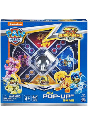 Cardinal Paw Patrol Pop Up Game for Kids Mighty Super Paws Pups Trouble