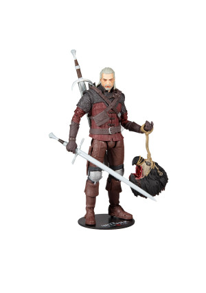 McFarlane Toys The Witcher Geralt of Rivia Wolf Armor - 7 inch Collectible Action Figure