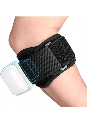 Tennis Elbow Braces for Tendonitis and Tennis Elbow,Golfers Elbow Forearm Brace Straps and Compression Pad for Men and Women,Neoprene Wraps Tennis Elbow Support Band Relief