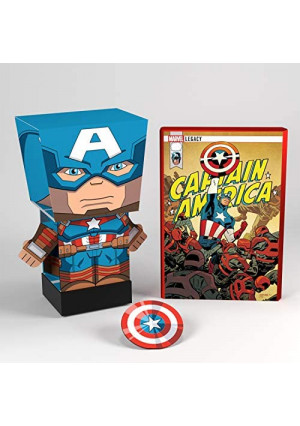 Pulp Heroes Marvel Pull Back - Captain America