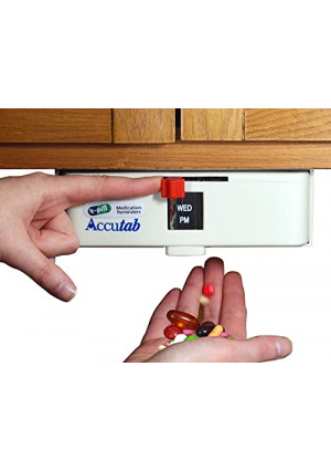 e-Pill Accutab 3 Times a Day x 7 Day - Large Capacity Manual Pill Dispenser