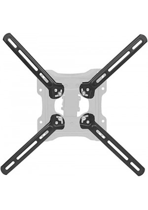 VIVO Steel VESA Mount Adapter Plate Brackets for LCD Screens, Conversion Kit for VESA up to 400x400mm, MOUNT-AD4X4