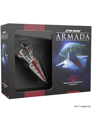 Star Wars Armada Venator-class Destroyer EXPANSION PACK | Miniatures Battle Game | Strategy Game for Adults and Teens | Ages 14+ | 2 Players | Avg. Playtime 2 Hours | Made by Fantasy Flight Games