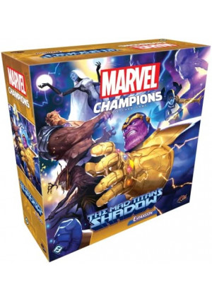 Marvel Champions The Card Game The Mad Titan’s Shadow CAMPAIGN EXPANSION | Strategy Card Game for Adults and Teens | Ages 14+ | 1-4 Players | Avg. Playtime 45-90 Minutes | Made by Fantasy Flight Games