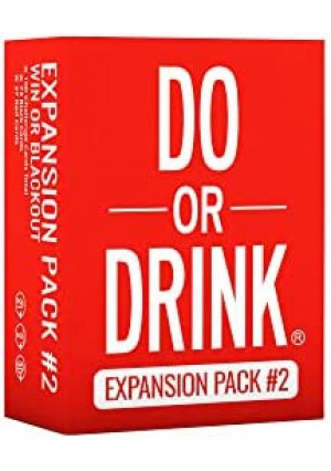 Do or Drink - Card Game - Expansion Pack #2 - Party Game - Dares for College, Camping and 21st Birthday Parties
