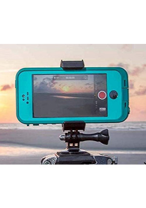 Freeride Phone Mount by GoWorx - 3-in-1 Action Camera Mount + Tripod Adapter for iPhone, Galaxy, GoPro & Smart Phones