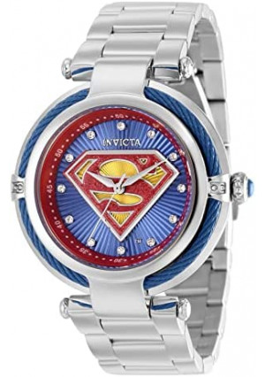 Invicta Women's 40mm DC Comics Superman Quartz 3 Hand Bracelet Watch Model (36954)