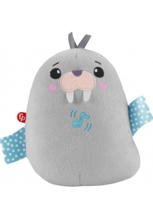 Fisher-Price Chill Vibes Walrus Soother Musical Plush Toy