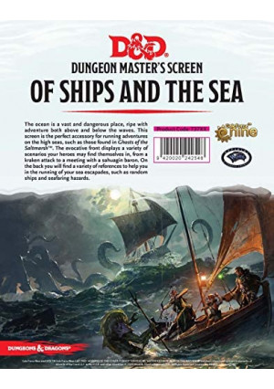 Gale Force Nine Dungeons & Dragons of Ships and The Sea DM Screen