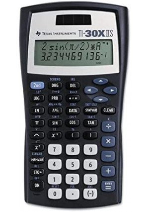TI-30X IIS Scientific Calculator 10-Digit LCD SKU-PAS511718