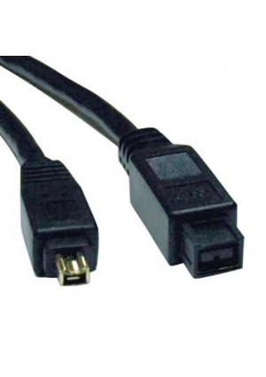 Tripp Lite FireWire 800 IEEE 1394b Hi-speed Cable (9pin/4pin) 6-ft.(F019-006)