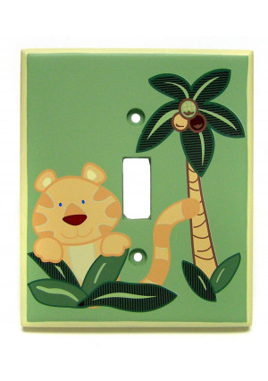 NoJo Jungle Babies Switch Plate Cover