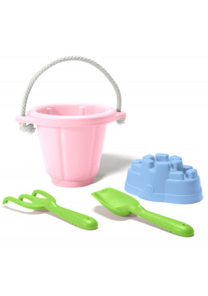 Green Toys Sand Play Set, Pink
