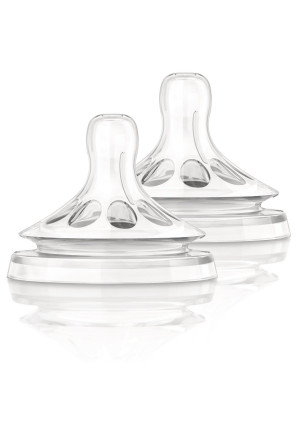 Philips Avent BPA Free Natural Fast Flow Nipples, 2 Count
