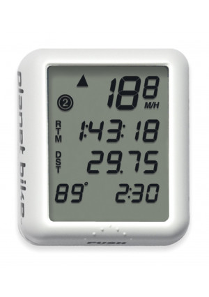Planet Bike Protege 9.0 9-Function Bike Computer with 4-Line Display and Temperature