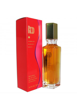 RED by Giorgio Beverly Hills for Women, 3 Ounce EDT Spray