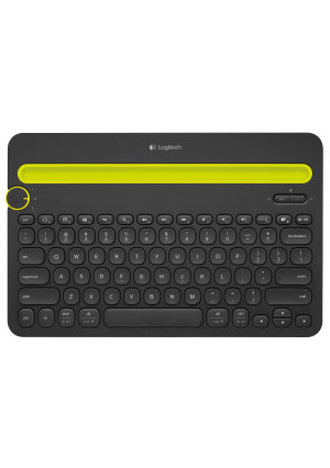 Logitech Bluetooth Multi-Device Keyboard K480 for Computers, Tablets and Smartphones, Black (920-006342)