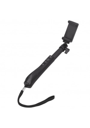 Polaroid 40"  'Selfie Stick'/Extender With Integrated Bluetooth Remote Release In Grip For iOS (iPhone) and Android (Samsung) Smartphones and Cameras