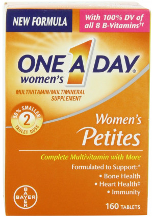 One-A-Day Women's Petites Complete Multivitamin, 160-Count