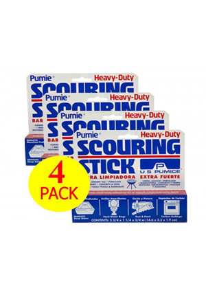 U. S. Pumice HDW-12 Pumie Scouring Stick (4 pack)