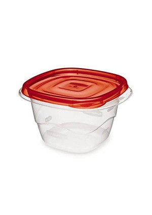 Rubbermaid TakeAlongs Mini Deep Square Container, Pack of 5