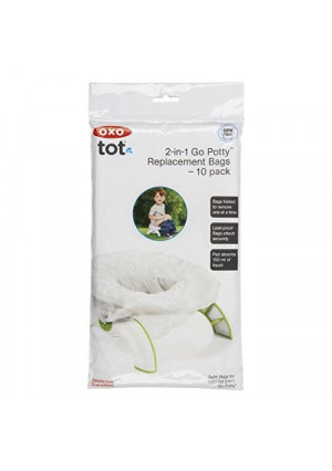 OXO Tot 2-in-1 Go Potty Refill Bags, 10 Count