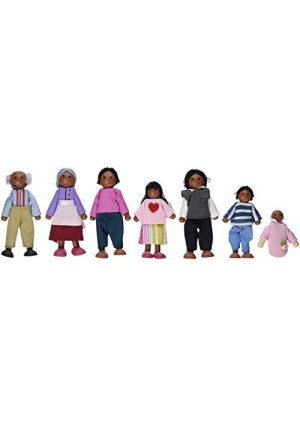 KidKraft Doll Family of 7 African American - Variations
