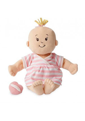 Manhattan Toy Baby Stella Peach Soft Nurturing First Baby Doll (new for 2015!)