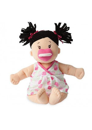 Manhattan Toy Baby Stella Brunette Soft Nurturing First Baby Doll (new for 2015!)