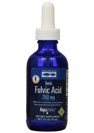 Trace Minerals Research IOFA01 - Liquid Ionic Fulvic Acid with Concentrace Supplement, 0.3 lb