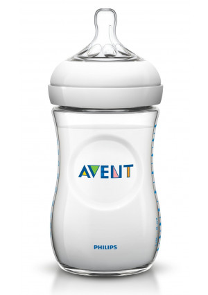 Philips AVENT BPA Free Natural Polypropylene Bottle, 9 Ounce, 1 Pack