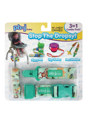 PBnJ Baby Stop the Dropsy 3-in-1 Combo Pack (Jungle)