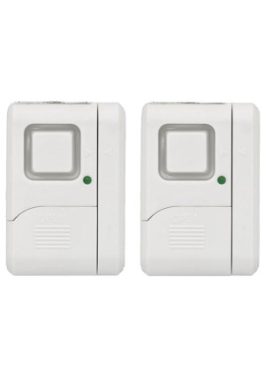 GELID GE Personal Security Window/Door Alarm (2 pack)