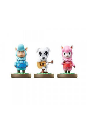 Animal Crossing 3 Pack amiibo Figures: K.K., Reese, Cyrus