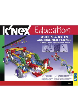 K'NEX Education: Intro to Simple Machines - Wheels & Axles and Inclined Planes Building Set