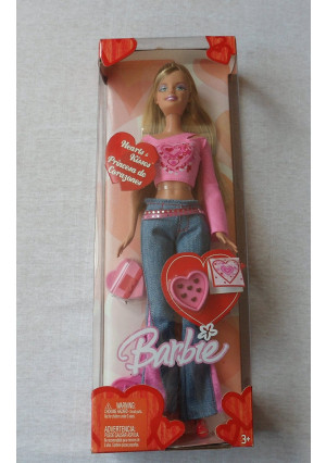 Barbie Hearts and Kisses Barbie imports C4479