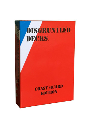 Disgruntled Decks - The Original Military Party Card Game for Veterans - Coast Guard Edition