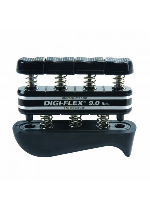 Digi-Flex Black Hand and Finger Exercise System, 9 lbs Resistance