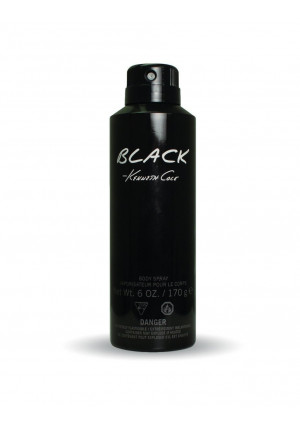 Kenneth Cole Black Body Spray, 6.0 Oz