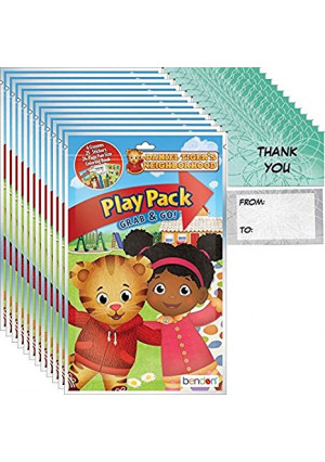 Daniel Tiger Grab n Go Play Packs (12 Packs) by Bendon Publishing