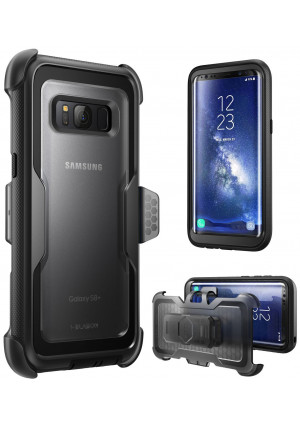 I-Blason Galaxy S8 Case, [Armorbox] [Full Body] [Heavy Duty Protection ] Shock Reduction / Bumper Case Without Screen Protector For Samsung Galaxy S8 2017 Release (Black)