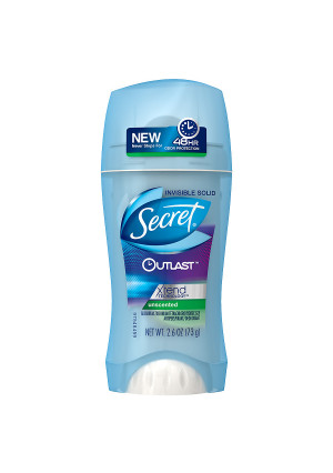 Secret Outlast Antiperspirant/Deodorant Invisible Solid Unscented