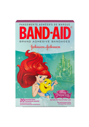 Band-Aid - Children's Disney Princess Adhesive Bandages Assorted Sizes