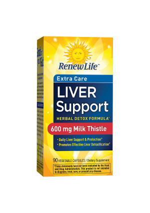 ReNew Life Critical Liver Support Dietary Supplement Vegetable Caplets
