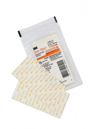 3M R1546 Steri-Strip Adhesive Skin Closures-Reinforced 5packs of 10 (50 strips)