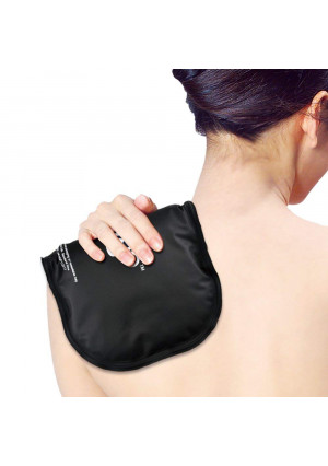 Shoulder Ice Pack for Injuries, Reusable Hot Cold Compress for Pain Relief (11.81 x 7.08 inch)