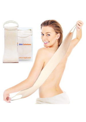 Lotion Applicator for Your Back - Easy Self Application of Lotions and Creams - Smooth and Even Application to Entire Back - Tanning Lotion Back Applicator