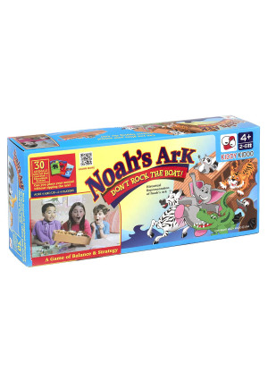 Noah's Ark Don't Rock the Boat table top balancing game for kids, children's educational board game - 30 pcs